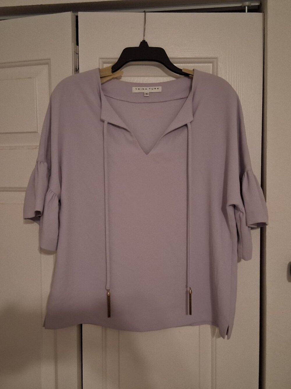 Trina Turk S Purple Blouse
